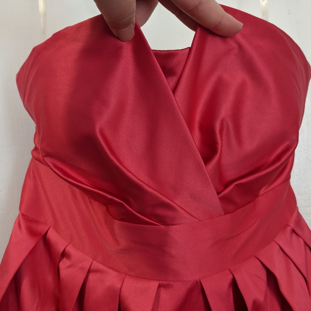 Forever 21 Pink Party Strapless Dress - Picture 3 of 8